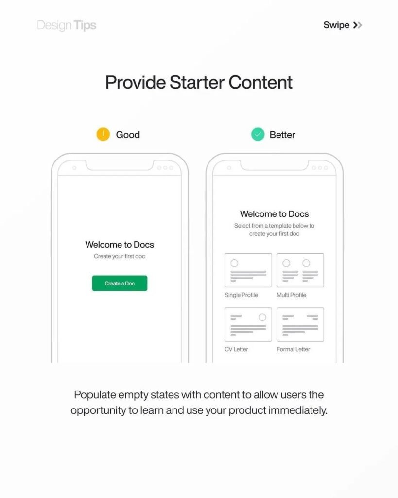 How to Design Better Empty States - Design UX